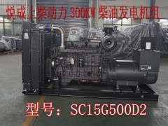 300千瓦低噪音柴油發(fā)電機(jī)組到達(dá)用戶工地